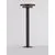 Stalp mic LED Nova Luce Nitro, 12W, 3000K, H437, negru nisipiu, IP65, 9030750
