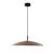 Pendul LED Nova Luce Polifemo, 17W, 3000K, fumuriu-negru 