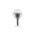 Veioza LED Nova Luce Nostos, 3W, 3000K, alb-fumuriu, dimabil, Triac
