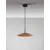 Pendul LED Nova Luce Polifemo, 12W, 3000K, fumuriu-negru 