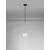 Pendul Nova Luce Savoy, 1xG9 max. 5W, D110 mm, Hmax 1630 mm, alb, auriu, negru
