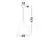 Pendul Nova Luce Syntopia, 1xE27 max. 12W, D46 cm, Hmax 170 cm, negru