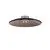 Plafoniera LED Nova Luce Esti, 33W, 3000K, maro-nichel satinat, dimabil, Triac