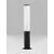 Stalp mic LED Nova Luce Tube, 14W, 3000K, H600, negru nisipiu, IP54, 9030805