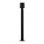 Stalp mic LED Nova Luce Royal, 6W, 3000K, H595, negru nisipiu, IP65, 9186710