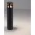 Stalp mic LED Nova Luce Soul, 24W, 3000K, H730, negru nisipiu, IP65, 9030745