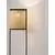 Lampadar Nova Luce Erto, 1xE27, lemn natural-negru