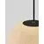 Pendul Nova Luce Moon, 1xE14, 250x300mm, alb-negru, IP65