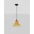 Pendul Nova Luce Capa, 1xE27, lemn natural-negru