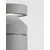Stalp mic LED Nova Luce Navy, 20W, 3000K, H545, gri, IP65, 9540225