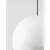 Pendul Nova Luce Moon, 1xE27, 250x500mm, alb-negru, IP65