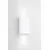 Aplica Nova Luce York, 2xGU10, 110x85x195mm, alb nisipiu, IP65