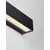 Aplica LED Nova Luce Flora, 10W, 3000K, negru nisipiu, IP54