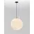Pendul Nova Luce Moon, 1xE27, 250x500mm, alb-negru, IP65
