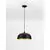 Pendul Nova Luce Sqube, 1xE27, auriu-negru