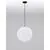 Pendul Nova Luce Moon, 1xE27, 250x400mm, alb-negru, IP65