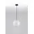 Pendul Nova Luce Moon, 1xE14, 250x300mm, alb-negru, IP65