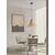 Pendul Nova Luce Capa, 1xE27, lemn natural-negru