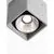 Spot LED Nova Luce Ritz, 10W, 3000K, patrat, gri, IP65