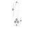 Spot fix LED Nova Luce Etho, 6W, 3000K, H150 mm, negru