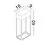 Aplica LED Nova Luce Moby, 20W, 3000K, ruginiu, IP65