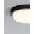 Plafoniera LED Nova Luce Tiepolo, 19W, 3000K, negru nisipiu, IP65