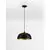 Pendul Nova Luce Sqube, 1xE27, auriu-negru