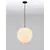 Pendul Nova Luce Moon, 1xE27, 250x400mm, alb-negru, IP65