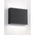 Aplica LED Nova Luce Tick, 7W, 3000K, negru nisipiu, IP54