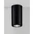 Plafoniera Nova Luce Spot, 1xGU10, 140x76mm, negru nisipiu, IP54