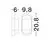 Aplica LED Nova Luce Tiepolo, 11W, 3000K, alb nisipiu, IP65, 9030766