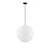 Pendul Nova Luce Moon, 1xE27, 250x500mm, alb-negru, IP65