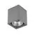 Spot LED Nova Luce Ritz, 10W, 3000K, patrat, gri, IP65
