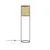 Lampadar Nova Luce Erto, 1xE27, lemn natural-negru