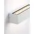 Aplica LED Nova Luce Flora, 10W, 3000K, alb nisipiu, IP54