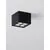 Plafoniera LED Nova Luce Simply, 8W, 3000K, negru nisipiu, IP54