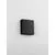Aplica LED Nova Luce Way, 6W, 3000K, negru nisipiu, IP65