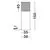 Lampadar Nova Luce Erto, 1xE27, lemn natural-negru