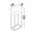 Aplica LED Nova Luce Moby, 20W, 3000K, alb nisipiu, IP65
