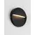 Aplica LED Nova Luce Toby, 3W, 3000K, negru nisipiu, IP54, 9030813