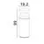 Stalp mic LED Nova Luce Navy, 20W, 3000K, H545, gri, IP65, 9540225