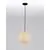 Pendul Nova Luce Moon, 1xE14, 250x300mm, alb-negru, IP65