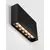 Aplica LED Nova Luce Yoko, 7W, 3000K, negru nisipiu, IP65
