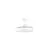 Plafoniera cu ventilator LED Nova Luce Nevma, 76W, 3000-4000-6500K, alb, 6 viteze, CCT telecomanda