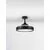 Plafoniera cu ventilator LED Nova Luce Nevma, 76W, 3000-4000-6500K, negru, 6 viteze, CCT telecomanda