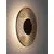 Aplica LED Nova Luce Nous, 8W, 3000K, fumuriu-nichel negru