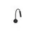 Aplica LED Nova Luce Sonica, 6W, 3000K, negru