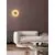 Aplica LED Nova Luce Nous, 8W, 3000K, ambra-auriu, 9236398