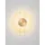 Aplica LED Nova Luce Nous, 8W, 3000K, ambra-auriu, 9236398