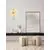 Aplica LED Nova Luce Nous, 8W, 3000K, ambra-auriu, 9236397